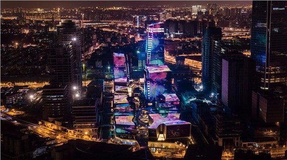 樓體燈光秀，展示城市新魅力！02