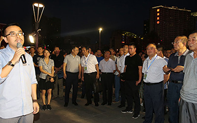 西安高新區璀璨之夜“互看、互學、互比”現場交流會